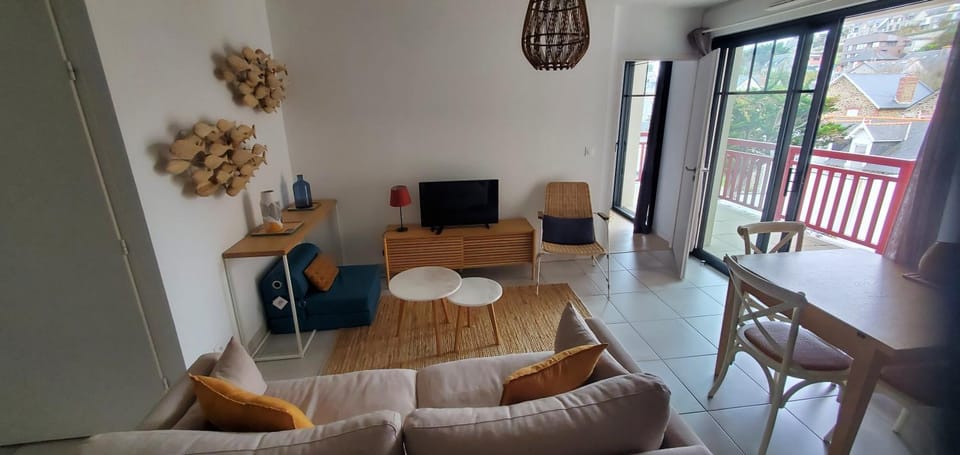 Appartement confortable à 40 mètres de la plage Apartment in Brittany