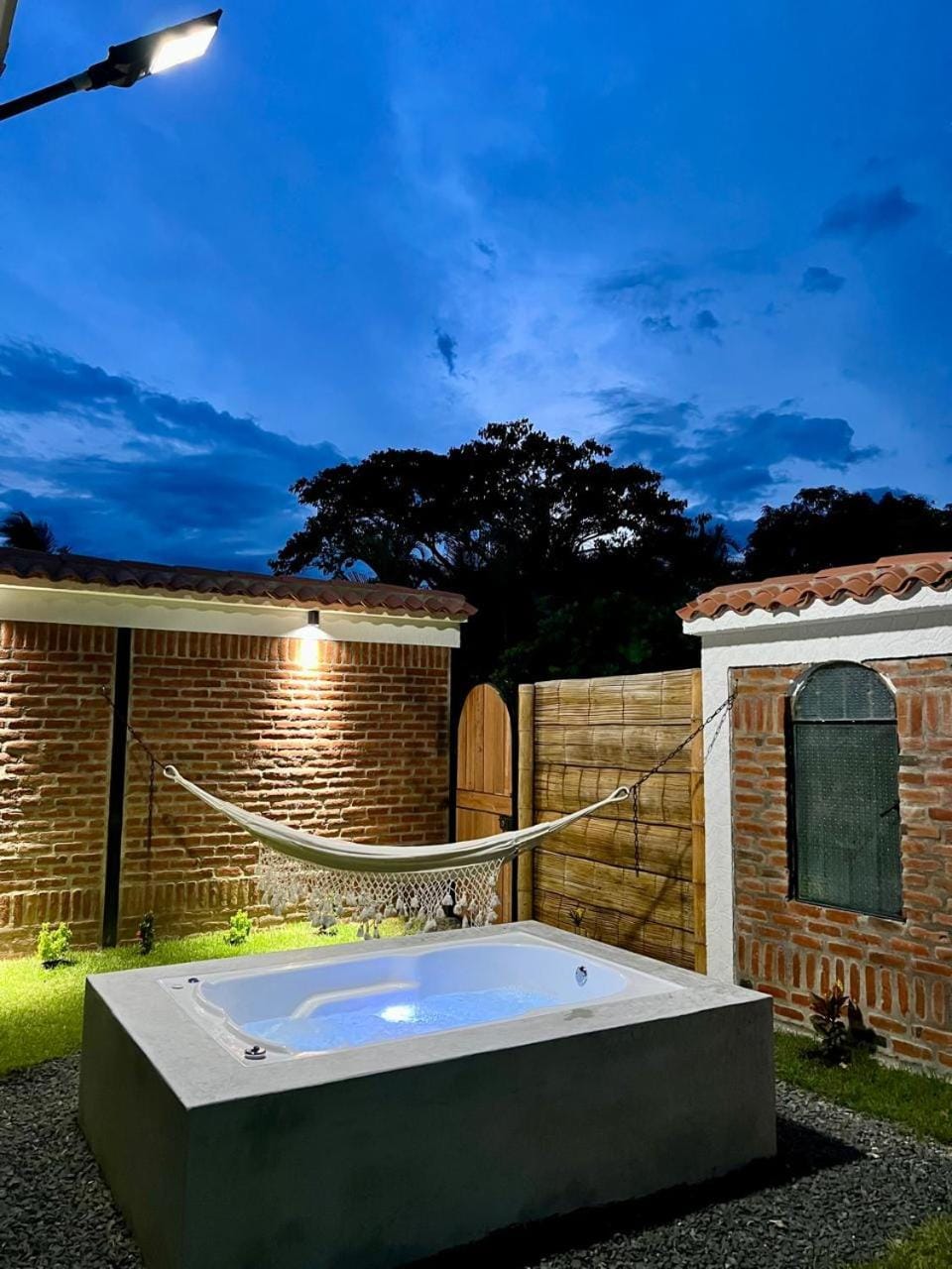 Garden, Sunset