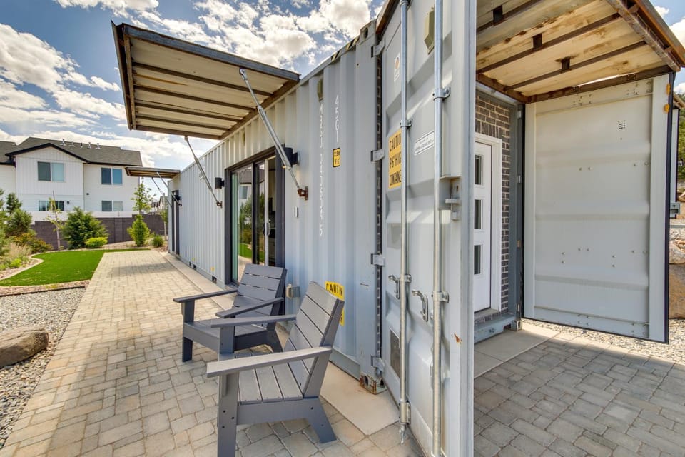 Easy Trail Access! Container Retreat in Cedar City House in Cedar City