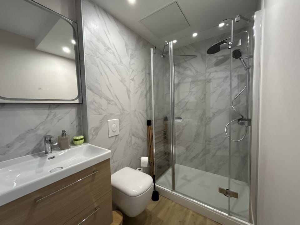 Appartement rénové avec cuisine équipée et douche Apartment in Amboise