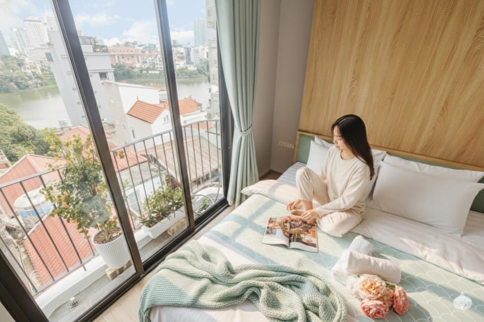 Bed, View (from property/room), Balcony/Terrace, Bedroom