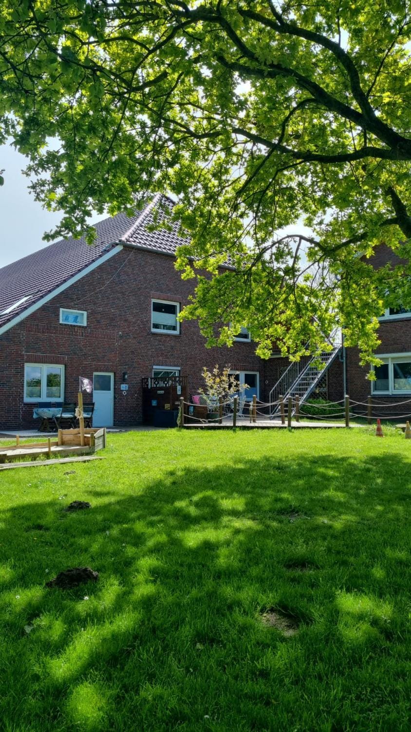 Property building, Garden, Garden view
