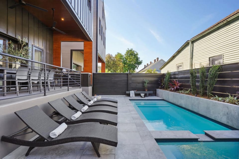 Bywater Retreat with Heated Pool and Roof Deck House in Ninth Ward