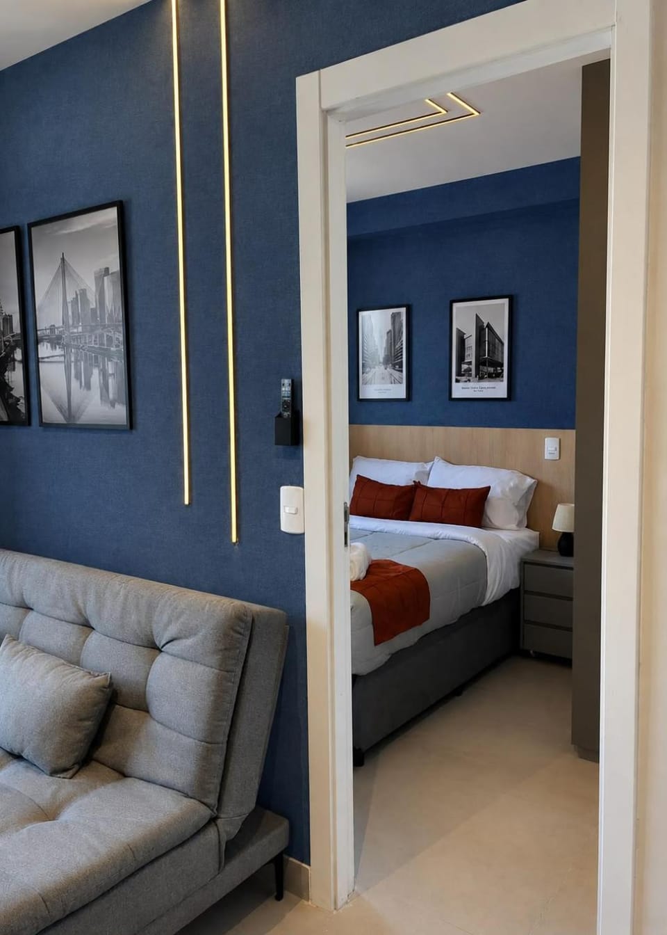 Stay Home Vibe Vila Olímpia - Apê moderno - Sacada Apartment in Sao Paulo City