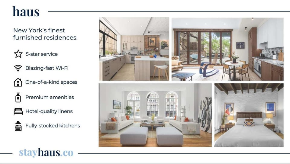 Broadway Terrace Sunlit 1BR with Private Balcony Apartment in Manhattan
