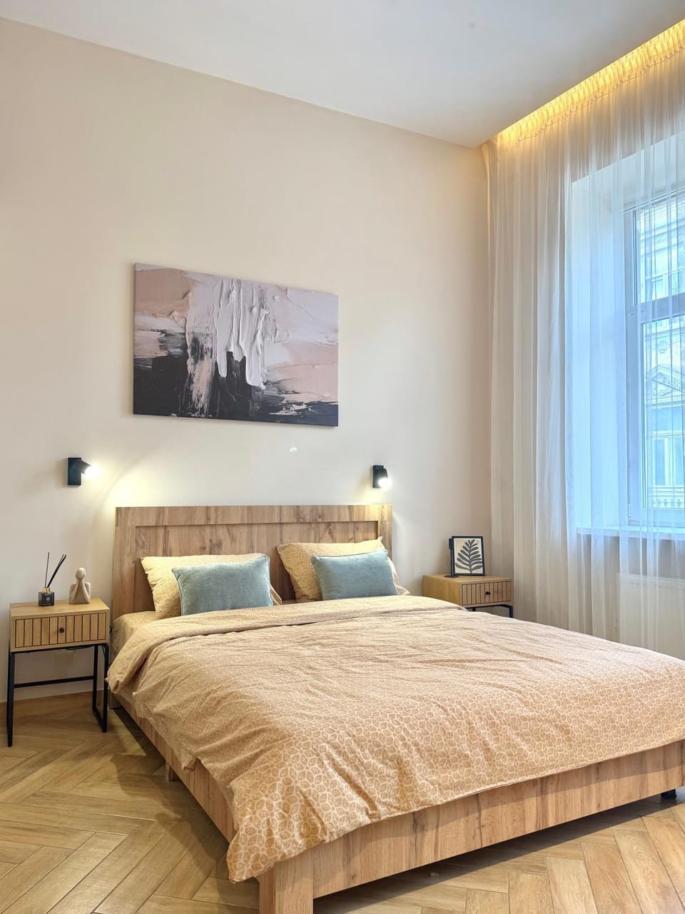Bed, Bedroom