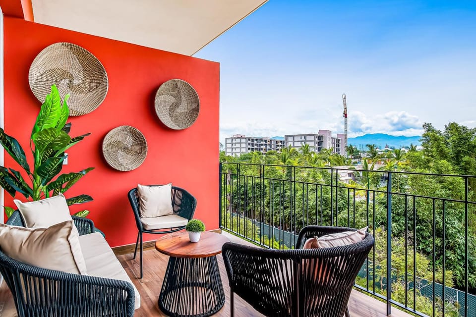 Day, Balcony/Terrace, Seating area