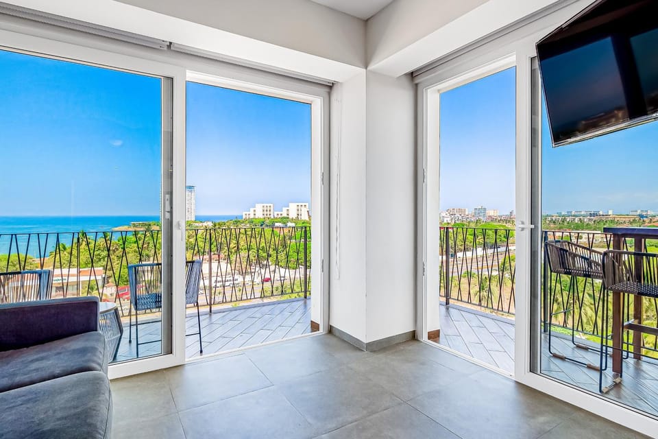 Day, TV and multimedia, Balcony/Terrace, Living room, Sea view