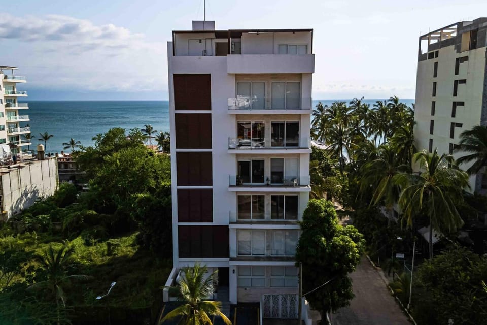 Property building, Day, Natural landscape, View (from property/room), Balcony/Terrace, Sea view