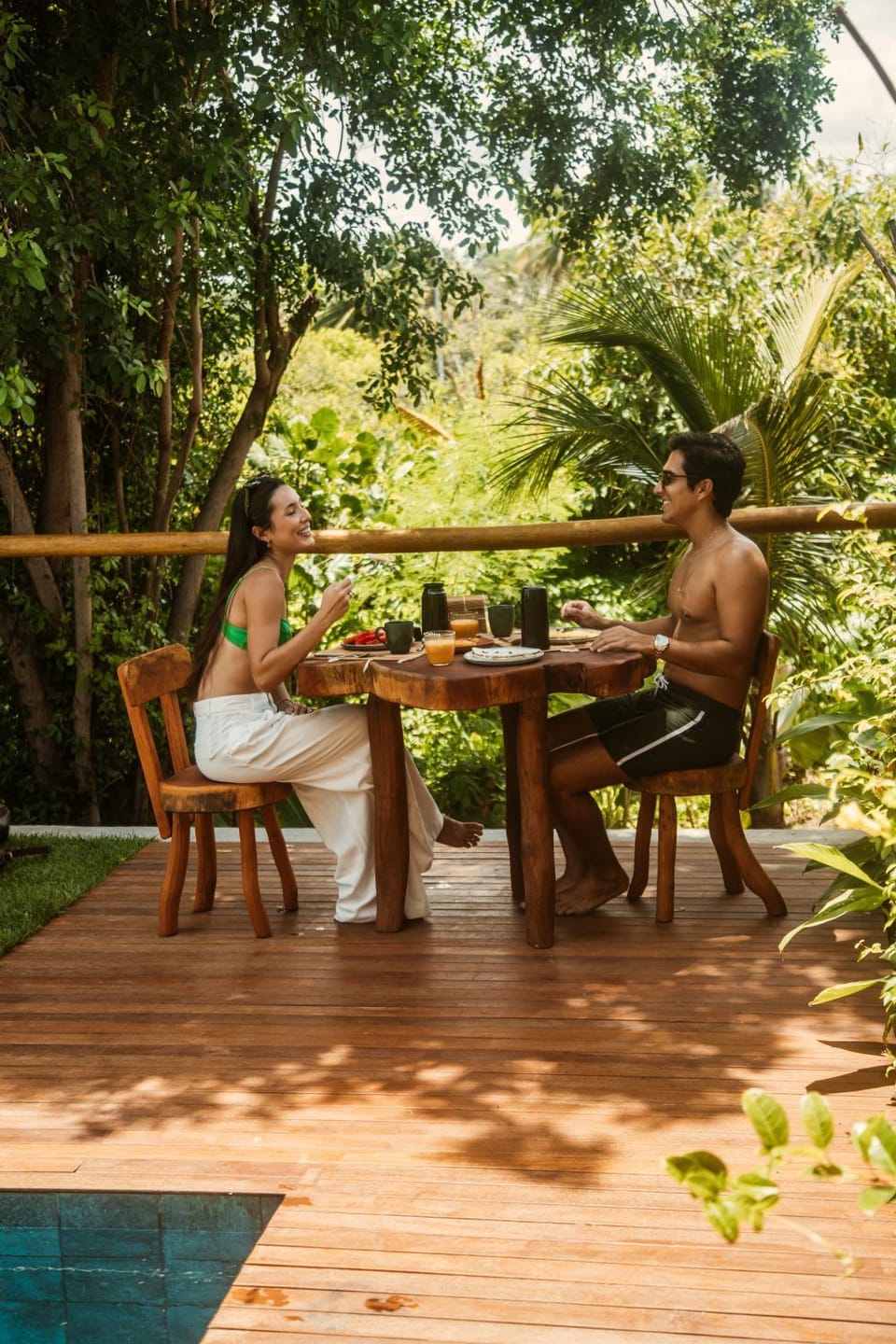 Natural landscape, Breakfast
