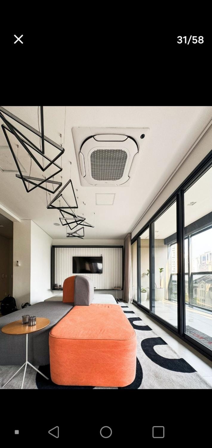 1010 · Studio Contemporâneo/Academia/Rooftop/ Piscina Apartment in Sao Paulo City