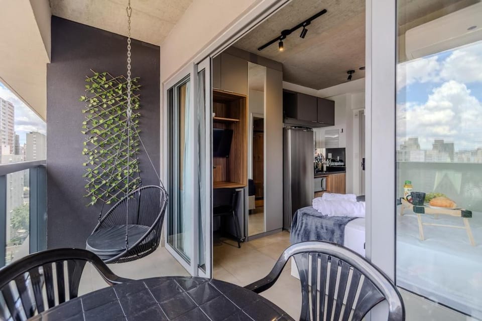 1103 · Studio Jardim Paulista/Academia/Piscina/Rooftop Apartment in Sao Paulo City