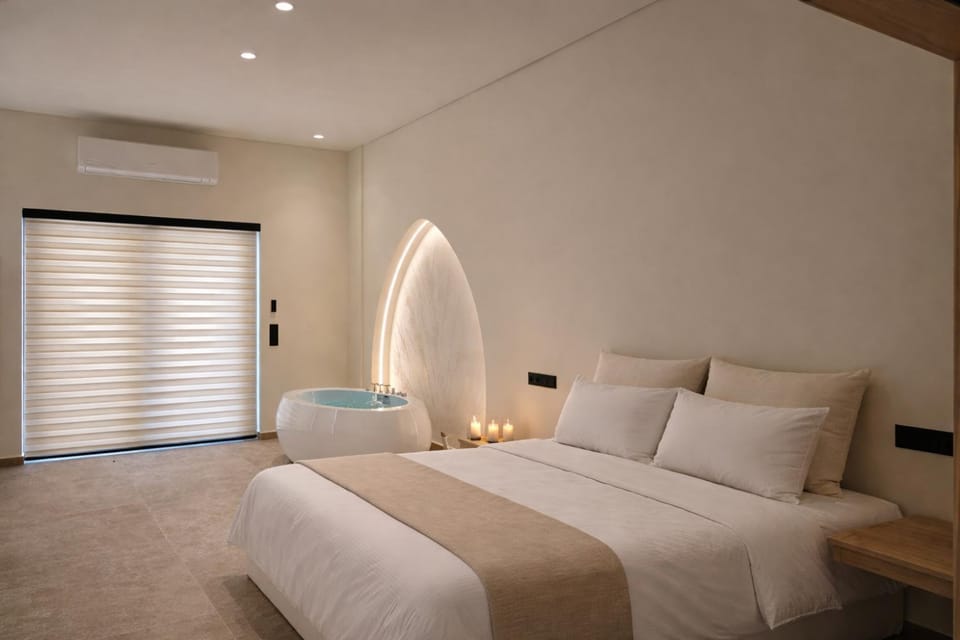 Aelia Suite Romantic Jacuzzi Retreat Private Stay Apartment in Decentralized Administration of Attica