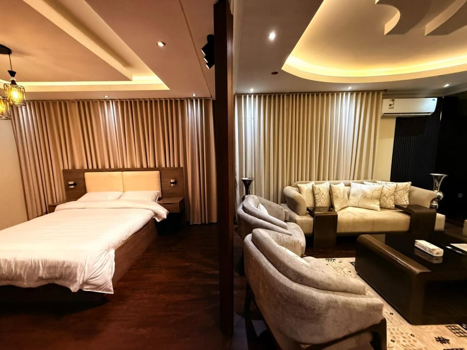 ملاذ فاخر بديكور أنيق في قلب المدينة Apartment in Jeddah