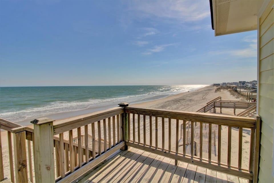 The Beach House, an oceanfront home in Surf City, NC, perfect for 9 guests House in Surf City