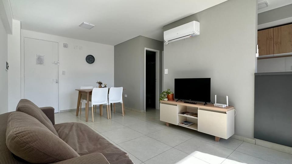 Living room, Seating area, air conditioner