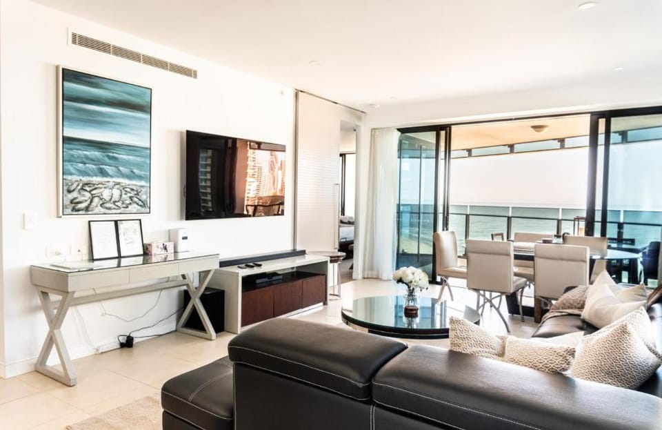 Balcony/Terrace, Living room, Seating area, Sea view