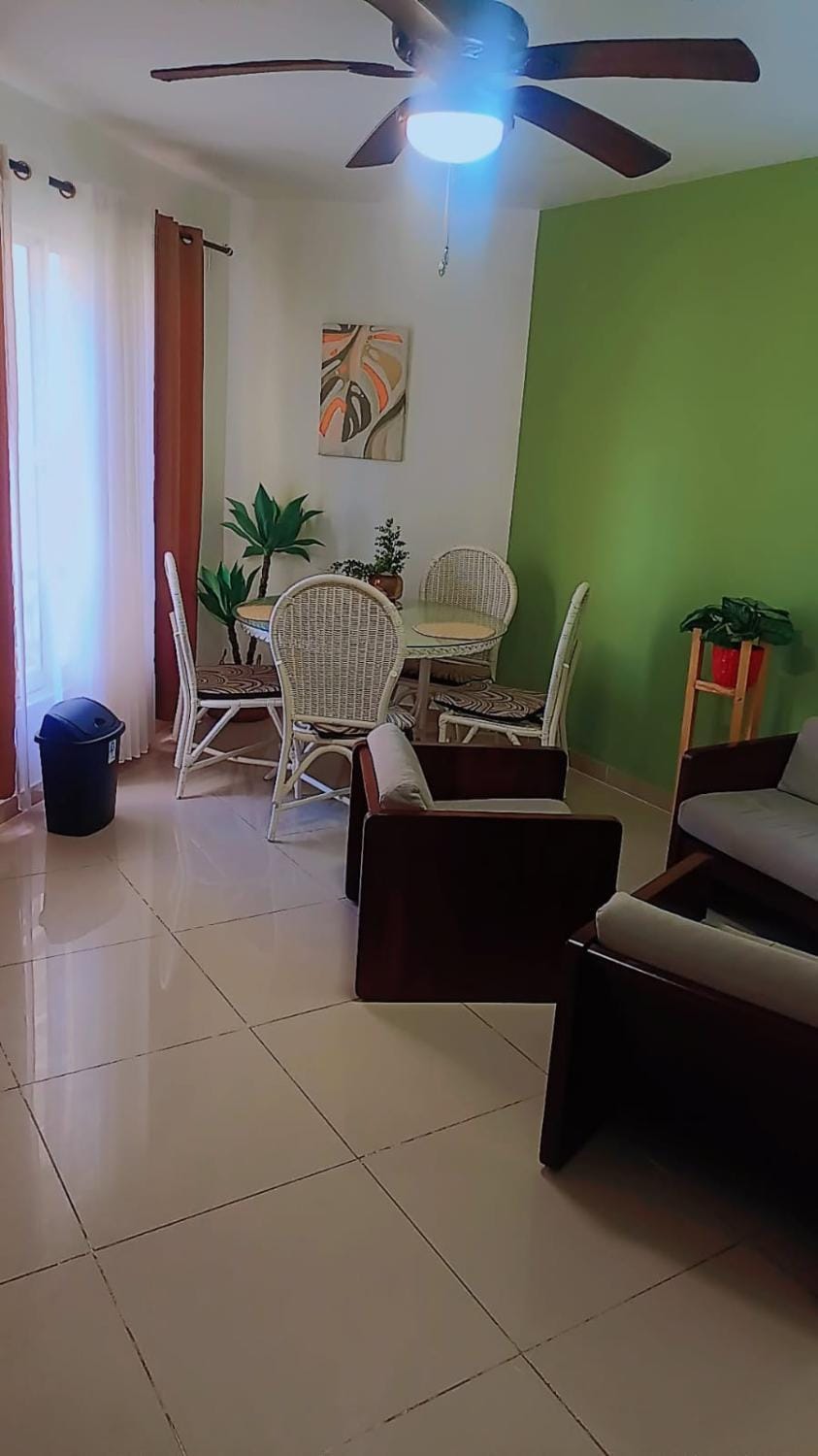 Garden view, Juan Dolió Apartment in Juan Dolio