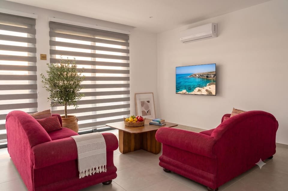 Rodia Ground Floor 2-BR Garden Apt Apartment in Paphos