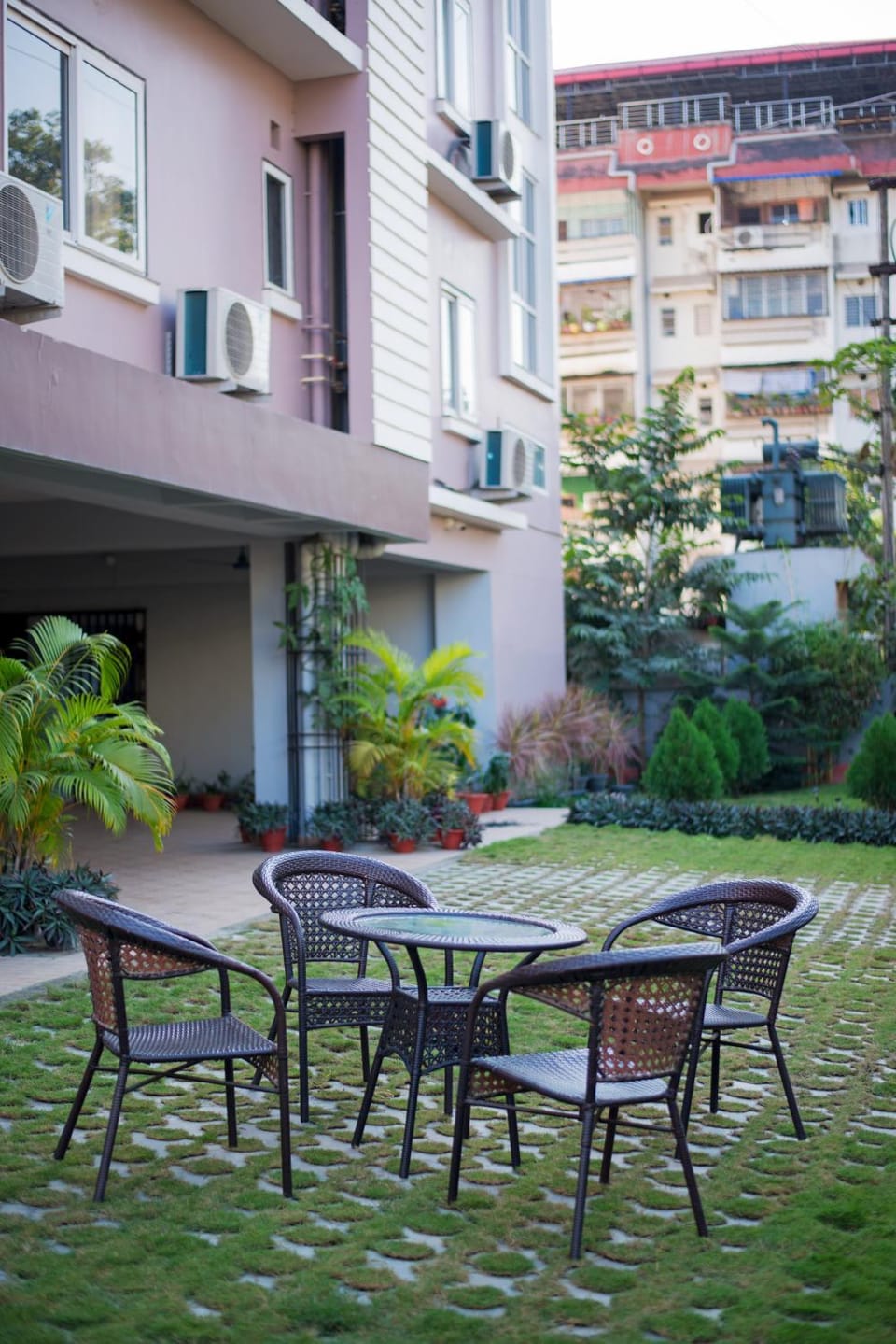 Property building, Garden, Garden, Garden view