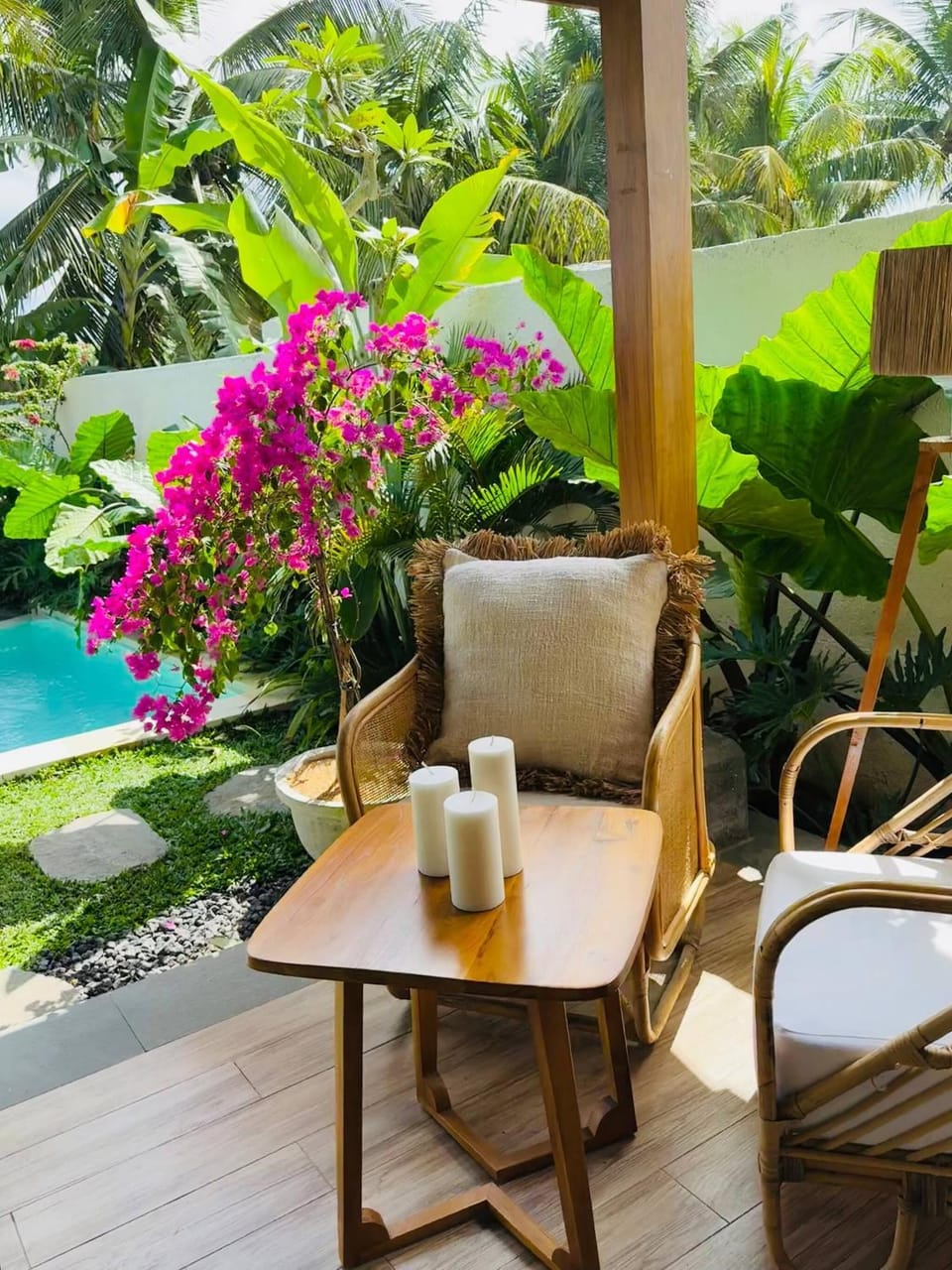 Honeymoon Villa Private Pool Rice View Ubud House in Abiansemal