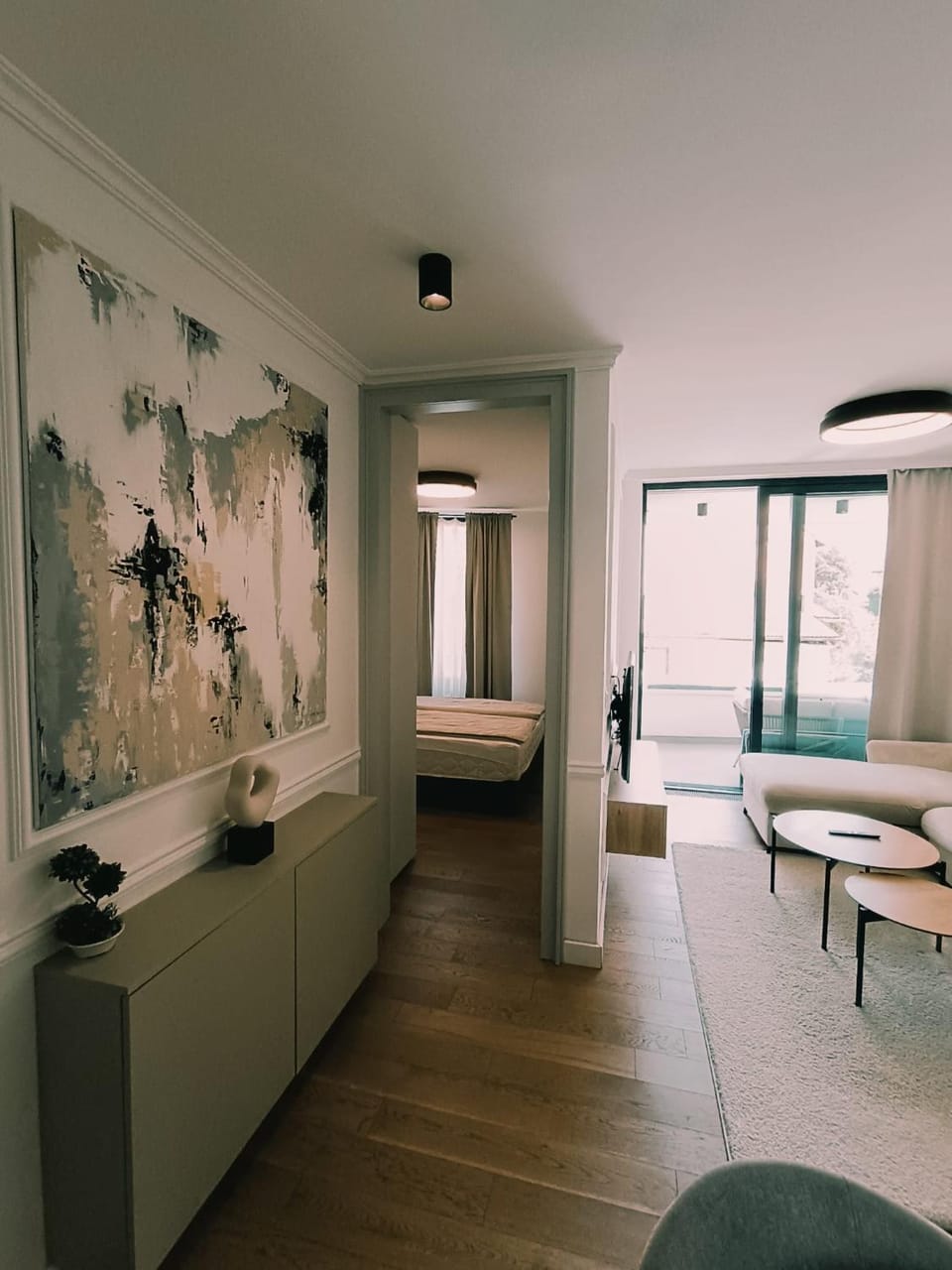 Living room, Seating area, Bedroom