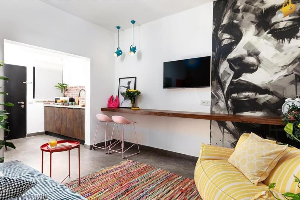 דירת סטודיו שקטה עם גקוזי בלב ראשלצ Apartment in Center District