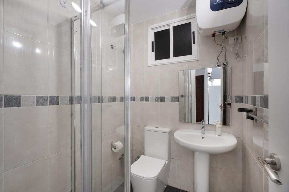 Bathroom, Living room