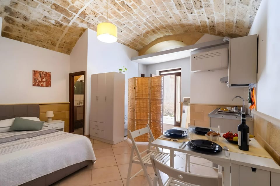 Property building, Living room, Bedroom