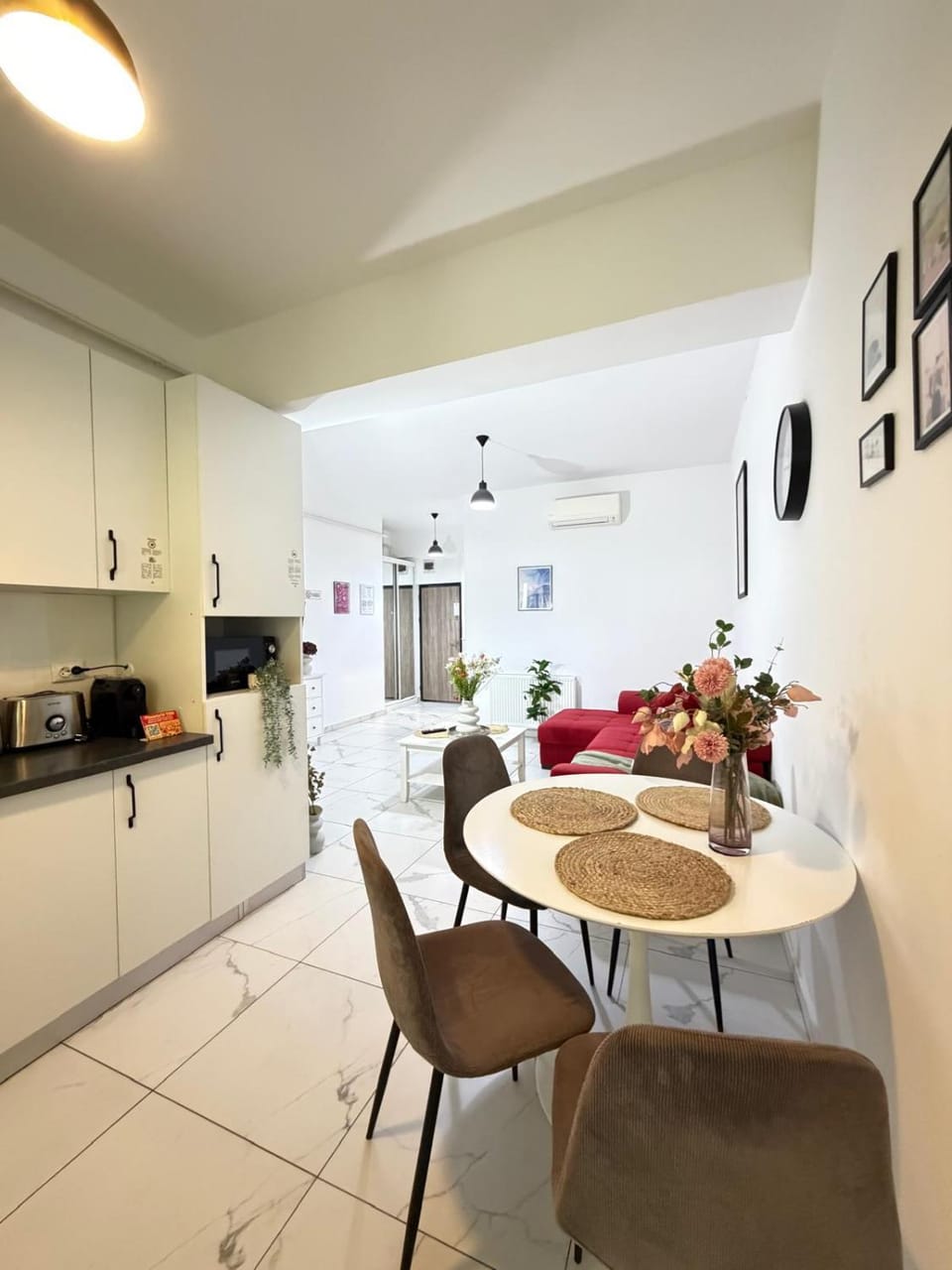 microwave, oven, stove, kitchen