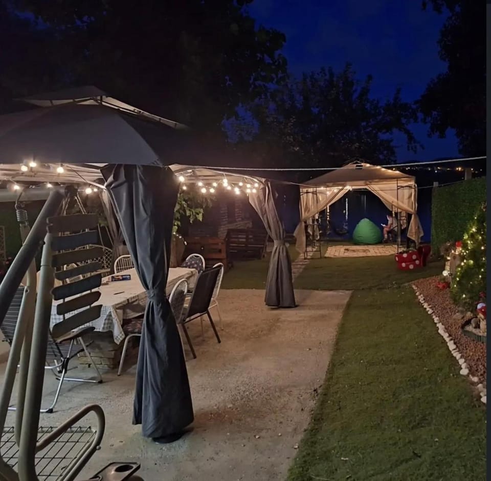 Night, Garden view