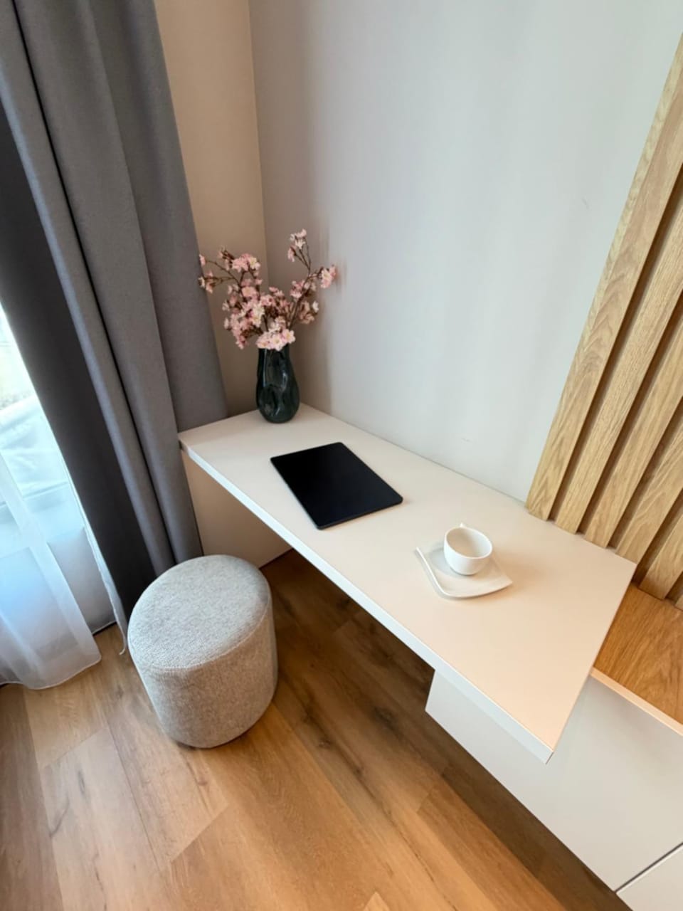 Seating area, heating