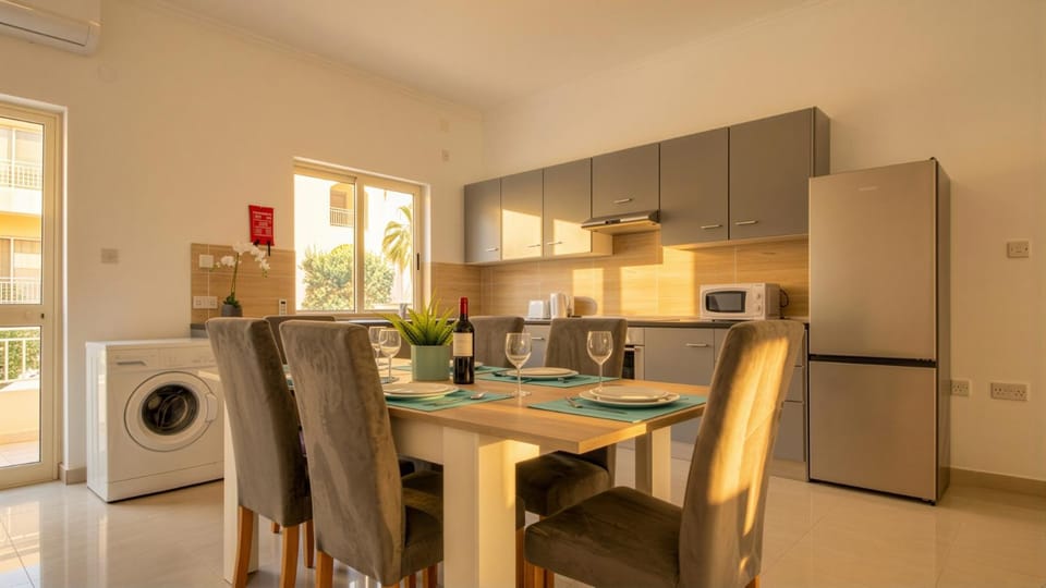 Kitchen or kitchenette, Dining area, dishwasher, minibar, oven, pet friendly, stove, toaster, washing machine, dryer