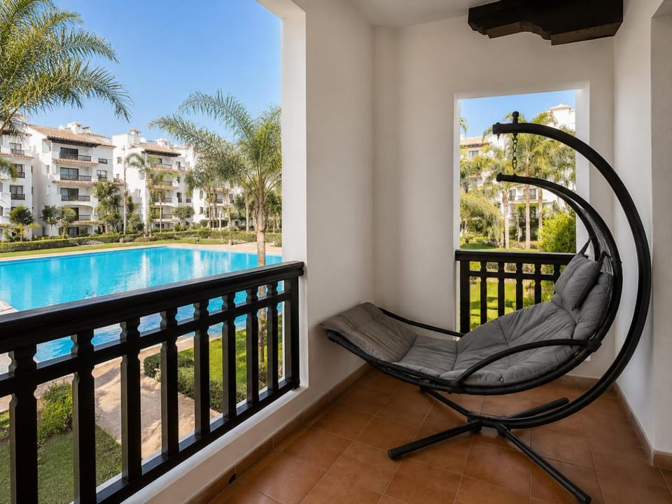 Balcony/Terrace, Pool view, Swimming pool