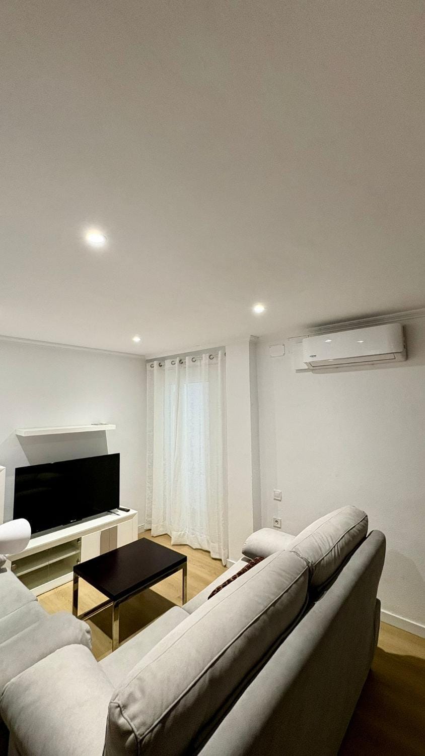 Living room, air conditioner