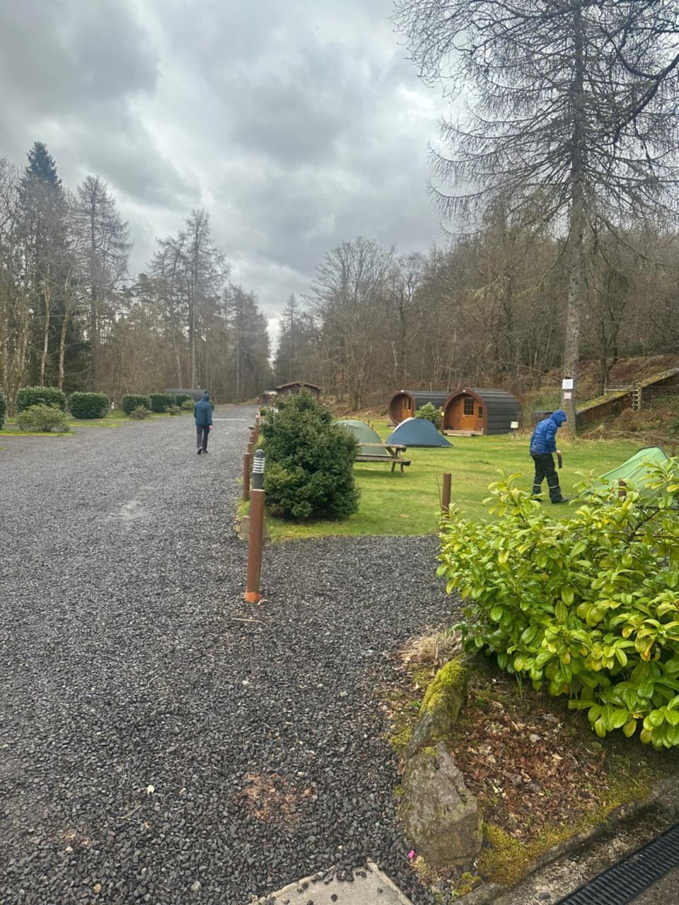 By The Way Campsite, Posh Pod Lochy Campground/ 
RV Resort in Tyndrum