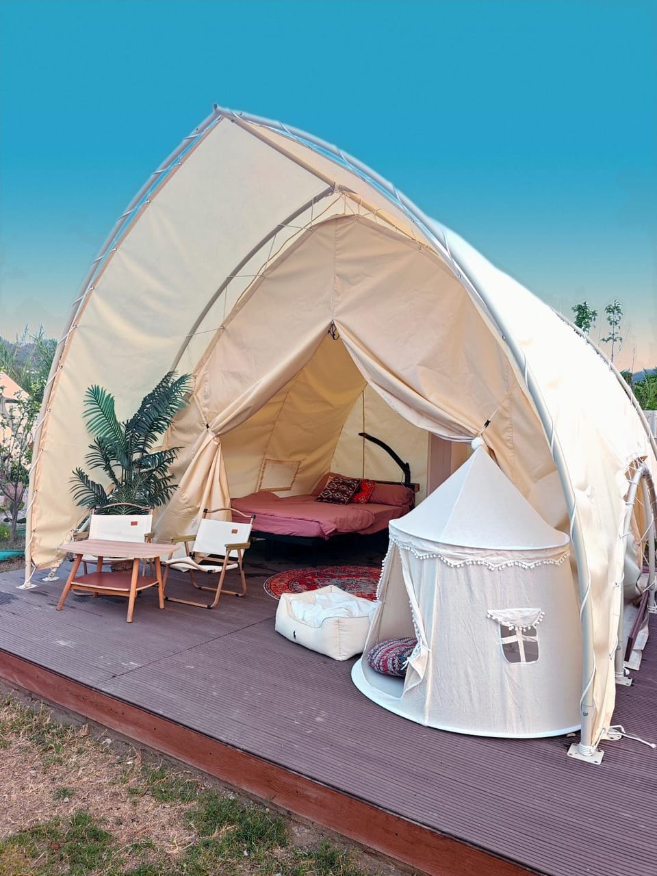帆船冷氣帳篷 Luxury tent in Shenzhen