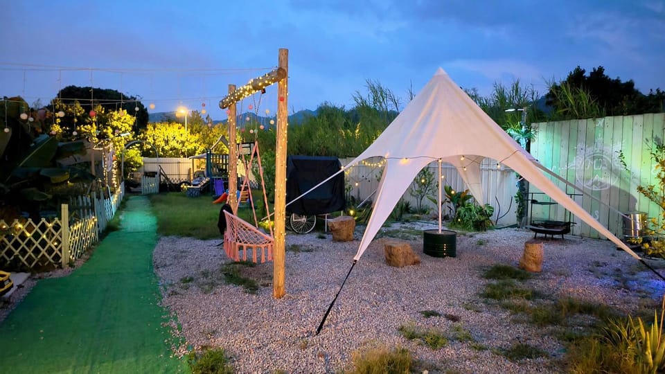 帆船冷氣帳篷 Luxury tent in Hong Kong