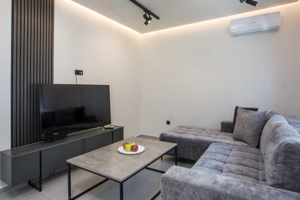 Living room, Seating area, air conditioner