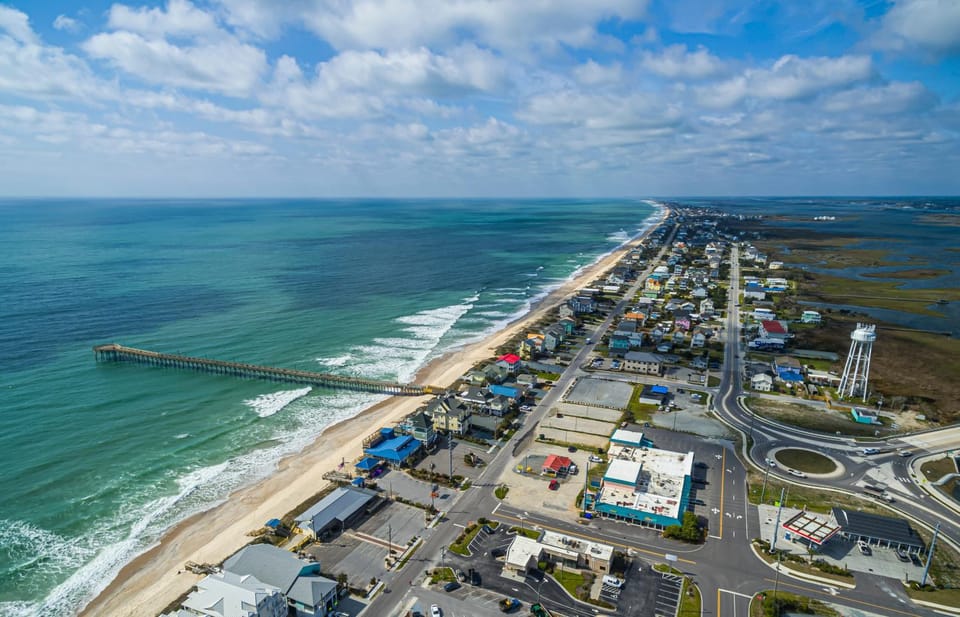 Neighbourhood, Bird's eye view, Beach