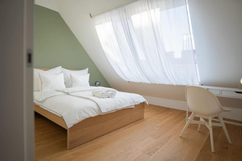 Small Penthouse with terrace by Schonbrunn Apartment in Vienna