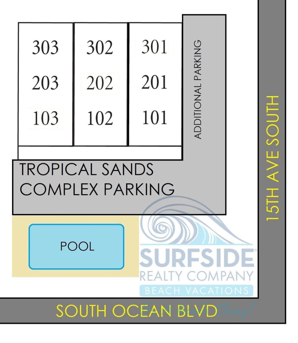 Tropical Sands #303 House in Surfside Beach