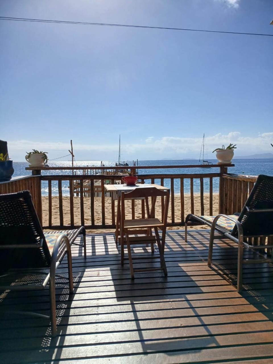 Patio, Sea view