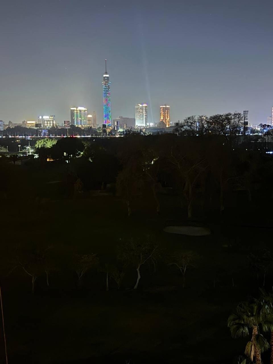 Zamalek apt with Gezira Club & Cairo Tower view Apartment in Cairo