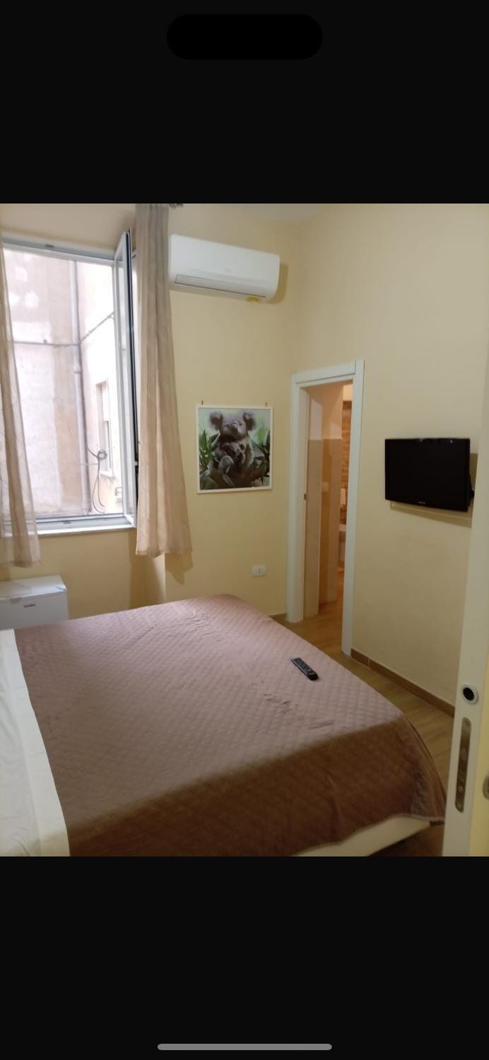 Bed, TV and multimedia, Photo of the whole room, Bedroom, air conditioner