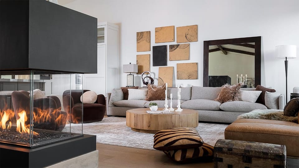 Living room, Seating area, fireplace, furniture