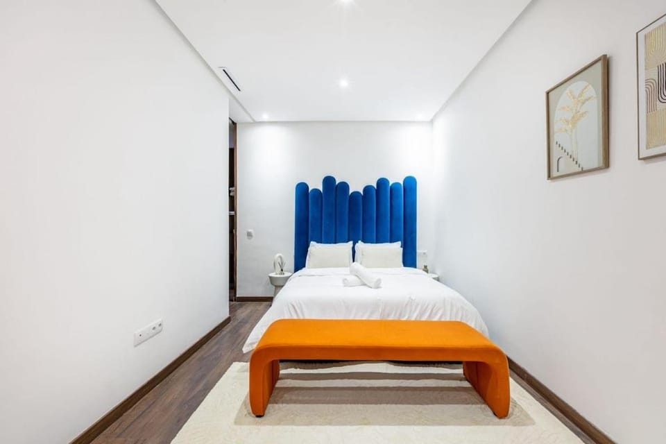 Very central, private parking, train station, air-conditioning, Wi-Fi Apartment in Marrakesh