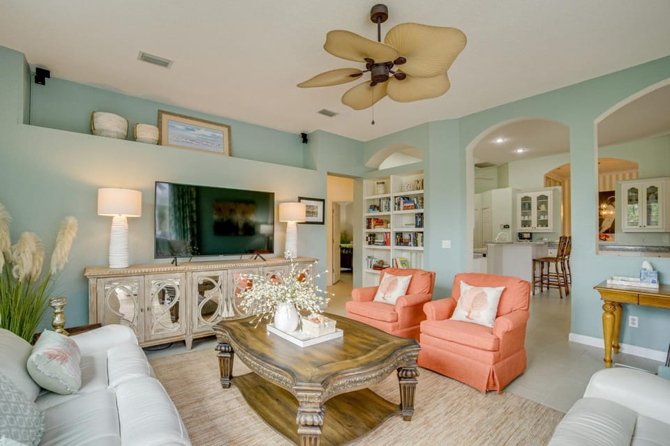 Gated Home w/ Pool, On-Site Golf in Port Charlotte House in Gulf Cove