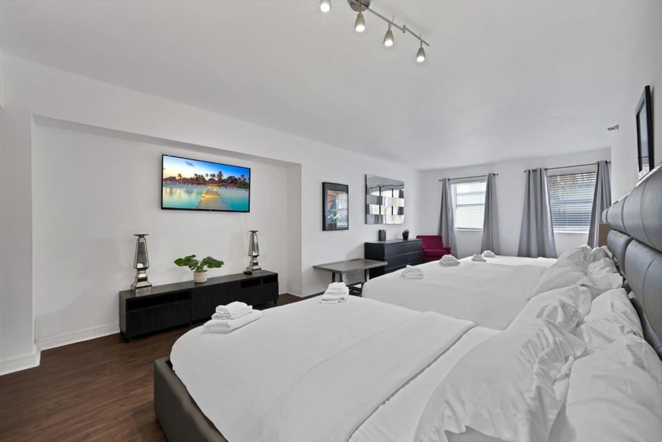 Bed, TV and multimedia