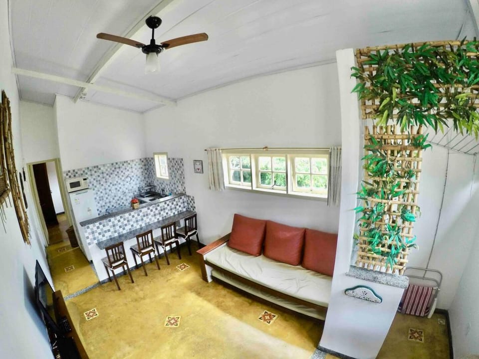 Living room, laundry